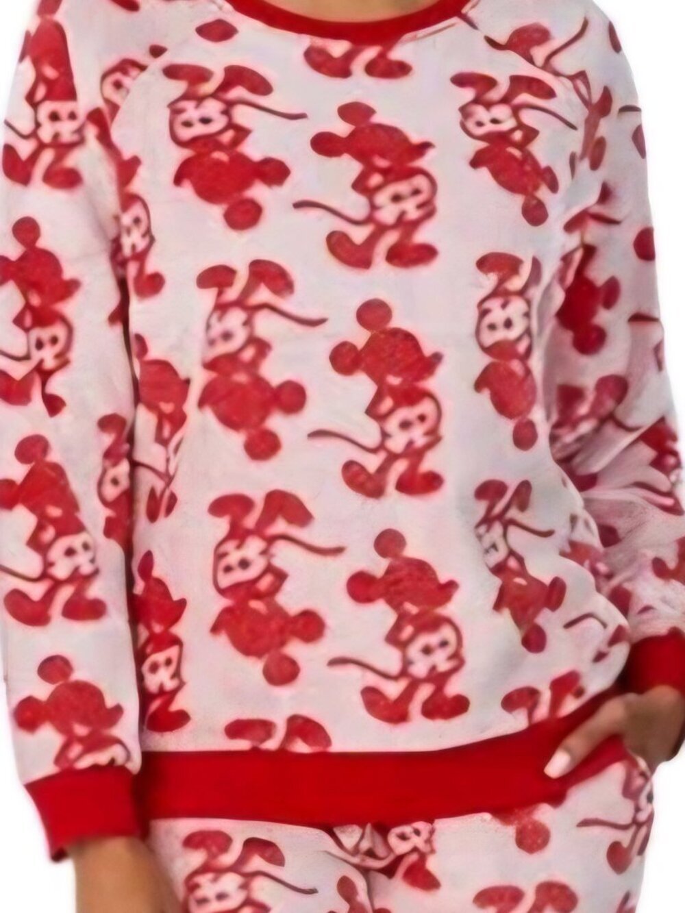 Disney Theme Park Cute Mickey Mouse Lounge Comfy Cozy Soft fleece jogger set S